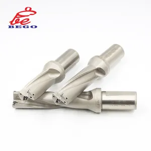 Máy tiện CNC tốc độ cao U khoan CNC 2D 3D 4D 5D U khoan với chèn WC