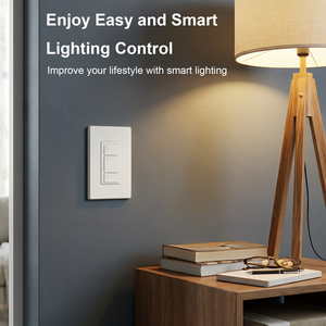Interruptor de Pared Inteligente WiFi Estándar de EE. UU. de 3 Botones, Interruptor de Luz Inteligente, Interruptor Inteligente con Aplicación <span class=keywords><strong>Smart</strong></span> Life, Compatible con Alexa - Product Image 4