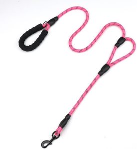 Strong Sturdy Comfortable Durable <b>Dog</b> Slip Rope <b>Leash</b> with Ribbons Premium Quality Nylon Reflective Mountain Climbing Lead - Product Image 1