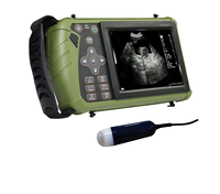 High Resolution 5.6 Inch LED Screen Veterinary B Ultrasound Diagnostic Device Farm Livestock Pregnancy Test Scanner