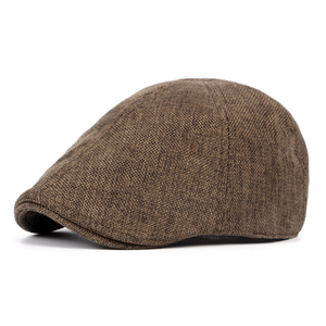 Gorra de hiedra de artista informal clásica Gorra plana vintage Sombrero de boina de <span class=keywords><strong>vaquero</strong></span> de algodón para hombres y mujeres - Product Image 3