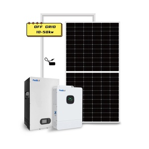 Storage 10000w Solar Power System 120v 240v Split Phase 10kw 20kw 30kw 50kw Solar Energy System Off Grid - Product Image 1