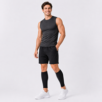 Attelle de compression extra large pour mollets 20-30 mmHg, qualité médicale, couleur chair, unisexe, pour la circulation sanguine, lymphœdème, bariatrique