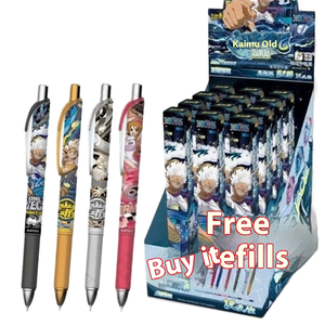 Stylo Gel One Piece Édition Limitée Lancement 2 Carnet de <span class=keywords><strong>Voyage</strong></span> Idéal pour Journal de Bord, Collection Anime et Cadeau - Product Image 1