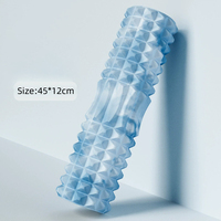 Rouleau en mousse de yoga extra ferme avec texture antidérapante pour l'entraînement d'équilibre et l'entraînement de stabilité