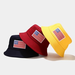 Nouveauté : Chapeau Bob Brodé Drapeau Américain, Chapeau de Sport Décontracté Coupe-Vent pour l'Extérieur - Product Image 3