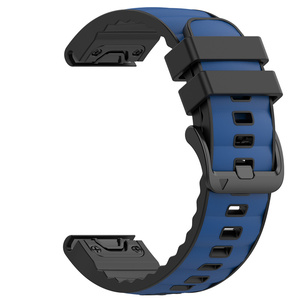 Montre intelligente <span class=keywords><strong>QuickFit</strong></span> 26mm 22mm Cuir Nylon <span class=keywords><strong>Bracelet</strong></span> en silicone pour <span class=keywords><strong>Garmin</strong></span> Quatix 8 Fenix 8 <span class=keywords><strong>Bracelet</strong></span> Forerunner 965 - Product Image 2