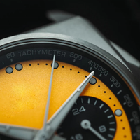 Montre de plongée à quartz STC-F04Q Sports Titanium Retro Chronograph Dial Sapphire Glass Super Luminous FKM Straps Watch