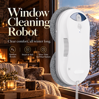 Robot de nettoyage automatique de vitres pour la maison, nettoyeur de fenêtres robotisé avec pulvérisation d'eau et tampons en microfibre, fournisseur