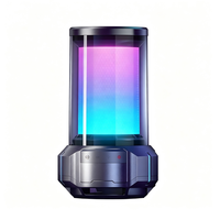 Enceinte portable EDIFIER HECATE CyberX 40W RGB 12 modes d'éclairage BT6.0 AUX Haut-parleur de jeu sans fil avec transducteur de 64 mm