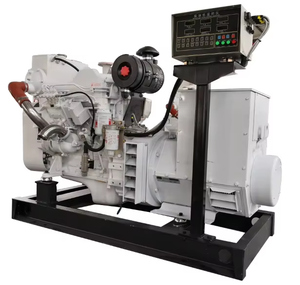 Generatore Diesel silenzioso a tre fasi a corrente alternata marino aperto da 40KW con uscita 50Hz 12V DC 110V-600V tensione nominale avvio automatico - Product Image 2