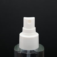 Botellas de Vidrio Esmerilado de 120 ml con Pulverizador de Plástico Blanco y Tapas de Madera Natural con Logotipo Grabado