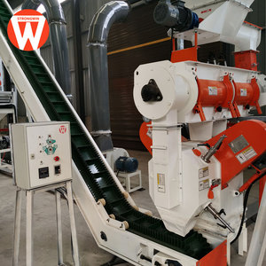Nouvelle ligne de fabrication de granulés pour bétail Strongwin, capacité de 1,5 à 2,5 t/h, moteur Siemens, granulés de 4 à 6 mm, multifonctionnelle - Product Image 4