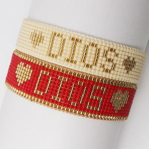Estilo bohemio hecho a mano Optovaya Prodazha Brasletov Iz Bisera para mujer DIOS diseño de letras joyería de la Amistad pulsera de moda principal - Product Image 2
