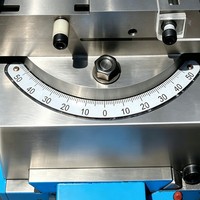 Tour à banc horizontal à vitesse variable CJM360GV, portée de 360 mm, longueur de pièce de travail de 600/750 mm, mandrin MT6 de 52 mm, moteur de 1,5 kW, manuel