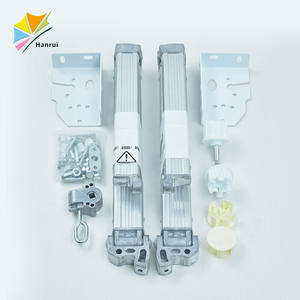 Auvent manuel/automatique télescopique rétractable, <span class=keywords><strong>tente</strong></span> pliable, pare-soleil avec raccords et poignée sur pédalier - Product Image 3