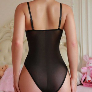 Conjunto de Lencería Sensual de Encaje, Estilo <span class=keywords><strong>Siamés</strong></span> Transparente - Product Image 2
