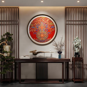 Cuadro Decorativo de Madera Maciza de Latón con Diseño de Caqui para Sala de Estar, Entrada o Pasillo, <span class=keywords><strong>Precio</strong></span> Bajo de Fábrica, Venta al por Mayor - Product Image 1