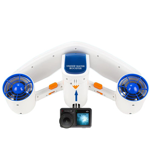 Scooter eléctrico submarino de 480W, propulsor de agua de doble velocidad, potenciador subacuático para <span class=keywords><strong>buceo</strong></span> en piscina oceánica, novedad - Product Image 1