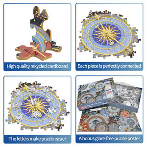 Papel de tarjeta gris de 1000 piezas para adultos-Rompecabezas de juguete <span class=keywords><strong>Jigsa</strong></span> de paisaje de alta dificultad - Product Image 4