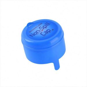 Custom Colors <b>5ml</b> Non-spill Ribbed Closure PE Disposable Caps for Cups with Custom Logo Options - Product Image 2