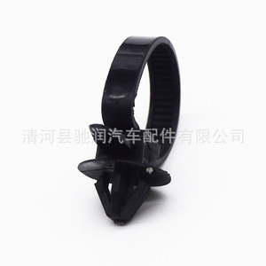 Chirun Auto Parts Nylon Cable Ties Car Buckle Type Self-Locking <b>Black</b> 19mm Wire <b>Harness</b> Tie - Product Image 5
