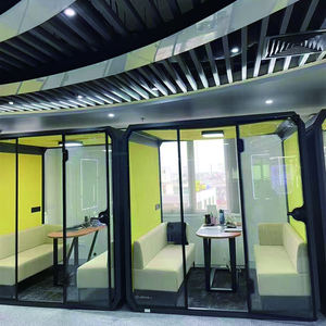 Cabine de bureau facile à installer, isolation acoustique, multifonctionnelle, durable, flexible, pour réunion privée - Product Image 5