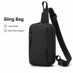 Bolsa Sling Masculina Multifuncional, Mochila de Peito Leve, Bolsa Transversal com Múltiplos Bolsos para Deslocamento e Atividades ao Ar Livre - Product Image 1