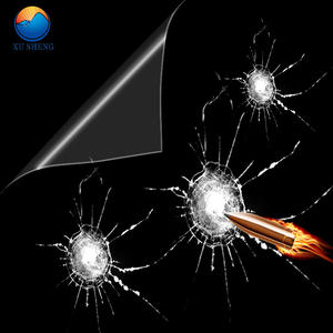 12mil 16mil 24mil Inbraakwerende Transparante Glasfolie Duurzame Veiligheidsfolie voor Ramen - Product Image 2