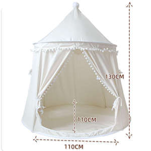 Enfants tente jouer maison personnalisation enfants Portable conte de fées château enfants artisanat intérieur extérieur amusant <span class=keywords><strong>Fort</strong></span> âge 3 + garçon fille - Product Image 6