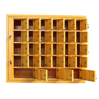 Boîtes aux lettres résidentielles modernes en acier, revêtement poudré, pour usage extérieur en appartement, résistantes aux intempéries, autoportantes, verrouillables, capacité 27L