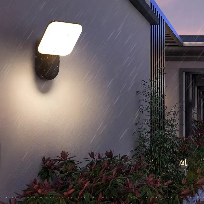 New Led Modern Outdoor Lighting IP65 Porch Sconce Wall Light With Sensor
