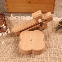 Fabricación de Componentes de Madera Personalizados al por Mayor, Fresado CNC de Madera de Haya, Mecanizado de Precisión de 5 Ejes, Brochado Certificado