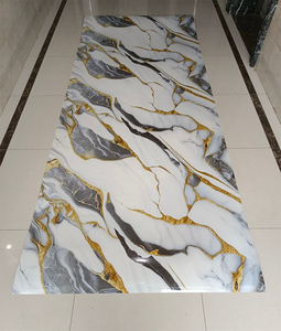 Nouveau design PVC doré, papier peint mural en mousse marbrée à coller soi-même, décoration <span class=keywords><strong>de</strong></span> luxe pour la maison, film protecteur auto-adhésif - Product Image 4