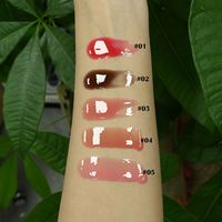 Huile repulpante pour les lèvres à marque privée, Huile à lèvres douce repulpante, Effet miroir brillant, Hydratante, Lèvres effet verre, Maquillage pour les lèvres avec logo personnalisé