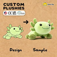 Usine de fabrication de peluches Axolotl personnalisées, coussin en peluche en coton mignon personnalisé, peluche salamandre kawaii, jouet en peluche, cadeau pour garçons et filles