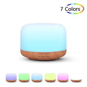 Aromatherapy <b>Diffuser</b> 300ml LED Color Changing Essential Oil Humidifier <b>for</b> Home Bedroom Massage Spa Use - Product Image 3