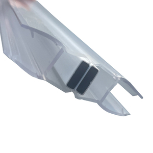 <span class=keywords><strong>Mampara</strong></span> de ducha con pantalla magnética, tira de sellado <span class=keywords><strong>para</strong></span> puerta de vidrio, sin marco, pvc - Product Image 2