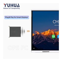 Sistemas de Kiosco YUHUA OPS con Mini PC Intel, Procesador I7 de 12 Núcleos, 4GB DDR4 GDDR4, Resolución 4K, Almacenamiento SSD, Uso en Oficina, WiFi 6, Nuevo