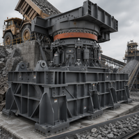Base de support de broyeur OEM personnalisée |   Fabrication en acier soudé robuste pour le concassage dans les mines et les carrières