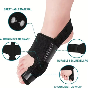 Corrector <span class=keywords><strong>de</strong></span> Juanetes Ajustable, Férula para <span class=keywords><strong>Hallux</strong></span> Valgus, Enderezador <span class=keywords><strong>de</strong></span> Dedos Grandes del Pie, <span class=keywords><strong>Separador</strong></span> Ortopédico para el Cuidado <span class=keywords><strong>de</strong></span> los Pies y Alivio del Dolor - Product Image 4
