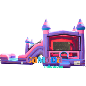 Ngoài trời thương mại Kid trở ngại toboggan gonflable Combo <span class=keywords><strong>Bouncer</strong></span> trượt nước Jumper Spiderman <span class=keywords><strong>Inflatable</strong></span> lâu đài nhà bị trả lại - Product Image 2