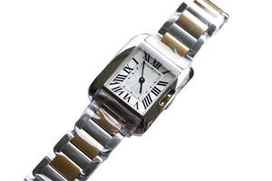 Montre mécanique automatique tendance et élégante avec miroir en cristal de saphir, chiffres romains rétro, confortable à porter - Product Image 4