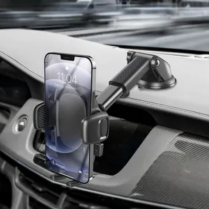 Trend ürün araba Dashboard uzun kol telefon standı yeni yükseltilmiş teleskopik telefonu için montaj telefon tutucu
