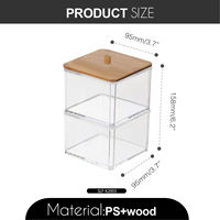 Nouvelle boîte d'affichage en plastique transparente personnalisée boîte d'affichage en plexiglas coloré couvercle anti-poussière