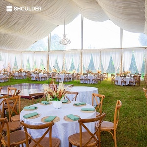 Tente de mariage romantique, imperméable, en PVC et aluminium, <span class=keywords><strong>pour</strong></span> événements, cérémonies, chapiteau, décoration, tente de fête de luxe <span class=keywords><strong>pour</strong></span> restaurant - Product Image 4
