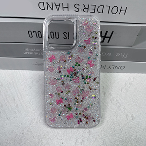 3 Trong 1 Mới Sang Trọng Long Lanh Kim Cương Rhinestone Phụ Nữ Trường Hợp Điện Thoại Cho Xiaomi 15 14 5G Cho Redmi Lưu Ý 13 Pro 13C Poco C65 Trường Hợp - Product Image 3