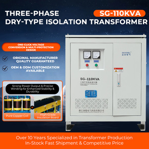 Transformador Trifásico de Tipo Seco de Alta Estabilidad, 110kVA, Transformador de Aislamiento Automático para Uso Industrial - Product Image 4
