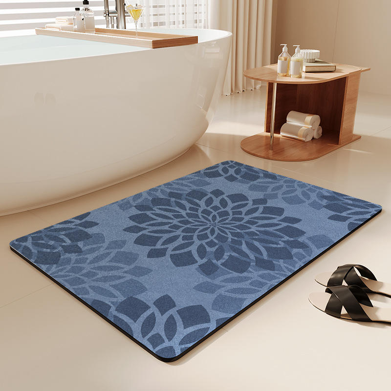 ดินเบาไดอะตอมเมชเชียร์รุ่นอัปเกรด - ร้อยดอกไม้เบ่งบานในสีน้ำเงินเข้ม