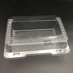 Rõ ràng nhựa PET vỏ sò dùng một lần punnets container cho trái cây salad bánh Sushi Rau Cookie vỉ quá trình loại - Product Image 5